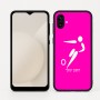 כיסוי בעיצוב אישי עם השם שלך לדגם - Samsung Galaxy A04 בעיצוב כדורגל אולימפי