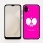 כיסוי בעיצוב אישי עם השם שלך לדגם - Samsung Galaxy A04 בעיצוב פינג פונג