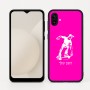 כיסוי בעיצוב אישי עם השם שלך לדגם - Samsung Galaxy A04 בעיצוב ילד סקייטבורד
