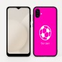 כיסוי בעיצוב אישי עם השם שלך לדגם - Samsung Galaxy A04 בעיצוב כדורגל כדור כדורגל