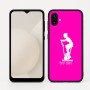 כיסוי בעיצוב אישי עם השם שלך לדגם - Samsung Galaxy A04 בעיצוב אימון ספינינג - אישה