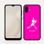 כיסוי בעיצוב אישי עם השם שלך לדגם - Samsung Galaxy A04 בעיצוב שחקן טניס