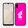 כיסוי בעיצוב אישי עם השם שלך לדגם - Samsung Galaxy A04 בעיצוב מיקרוסקופ
