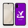 כיסוי בעיצוב אישי עם השם שלך לדגם - Samsung Galaxy A04 בעיצוב נשר אמריקאי