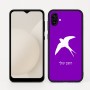 כיסוי בעיצוב אישי עם השם שלך לדגם - Samsung Galaxy A04 בעיצוב לבלוע