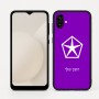 כיסוי בעיצוב אישי עם השם שלך לדגם - Samsung Galaxy A04 בעיצוב קרייזלר