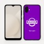 כיסוי בעיצוב אישי עם השם שלך לדגם - Samsung Galaxy A04 בעיצוב ניסאן