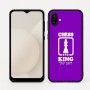 כיסוי בעיצוב אישי עם השם שלך לדגם - Samsung Galaxy A04 בעיצוב שחמט