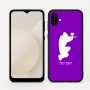 כיסוי בעיצוב אישי עם השם שלך לדגם - Samsung Galaxy A04 בעיצוב שחקן כאב כדור