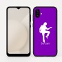 כיסוי בעיצוב אישי עם השם שלך לדגם - Samsung Galaxy A04 בעיצוב רקדן