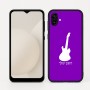 כיסוי בעיצוב אישי עם השם שלך לדגם - Samsung Galaxy A04 בעיצוב גיטרה