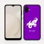 כיסוי בעיצוב אישי עם השם שלך לדגם - Samsung Galaxy A04 בעיצוב מזלות - גדי