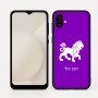 כיסוי בעיצוב אישי עם השם שלך לדגם - Samsung Galaxy A04 בעיצוב מזלות - אריה