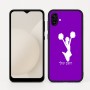 כיסוי בעיצוב אישי עם השם שלך לדגם - Samsung Galaxy A04 בעיצוב מעודדת