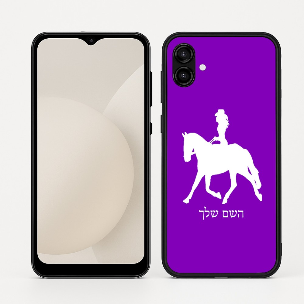 כיסוי בעיצוב אישי עם השם שלך לדגם - Samsung Galaxy A04 בעיצוב קאוגירל - אישה