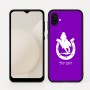 כיסוי בעיצוב אישי עם השם שלך לדגם - Samsung Galaxy A04 בעיצוב פרסה וסוס