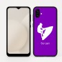 כיסוי בעיצוב אישי עם השם שלך לדגם - Samsung Galaxy A04 בעיצוב אופנוע ים