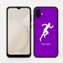 כיסוי בעיצוב אישי עם השם שלך לדגם - Samsung Galaxy A04 בעיצוב רץ