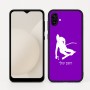 כיסוי בעיצוב אישי עם השם שלך לדגם - Samsung Galaxy A04 בעיצוב סקי