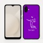 כיסוי בעיצוב אישי עם השם שלך לדגם - Samsung Galaxy A04 בעיצוב שחקן כדורעף