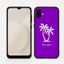 כיסוי בעיצוב אישי עם השם שלך לדגם - Samsung Galaxy A04 בעיצוב כפות ידיים