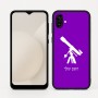 כיסוי בעיצוב אישי עם השם שלך לדגם - Samsung Galaxy A04 בעיצוב טלסקופ
