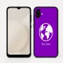 כיסוי בעיצוב אישי עם השם שלך לדגם - Samsung Galaxy A04 בעיצוב עולם