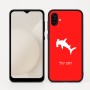 כיסוי בעיצוב אישי עם השם שלך לדגם - Samsung Galaxy A04 בעיצוב כריש ראש פטיש