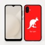 כיסוי בעיצוב אישי עם השם שלך לדגם - Samsung Galaxy A04 בעיצוב קנגורו