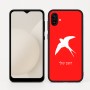 כיסוי בעיצוב אישי עם השם שלך לדגם - Samsung Galaxy A04 בעיצוב לבלוע