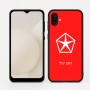 כיסוי בעיצוב אישי עם השם שלך לדגם - Samsung Galaxy A04 בעיצוב קרייזלר