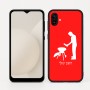 כיסוי בעיצוב אישי עם השם שלך לדגם - Samsung Galaxy A04 בעיצוב גריל ברביקיו