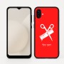 כיסוי בעיצוב אישי עם השם שלך לדגם - Samsung Galaxy A04 בעיצוב מעצב שיער