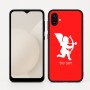 כיסוי בעיצוב אישי עם השם שלך לדגם - Samsung Galaxy A04 בעיצוב קופידון