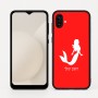 כיסוי בעיצוב אישי עם השם שלך לדגם - Samsung Galaxy A04 בעיצוב בתולת ים - אישה