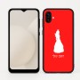 כיסוי בעיצוב אישי עם השם שלך לדגם - Samsung Galaxy A04 בעיצוב נסיכה