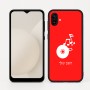 כיסוי בעיצוב אישי עם השם שלך לדגם - Samsung Galaxy A04 בעיצוב תקליטור - אזור מוזיקה