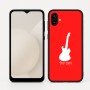 כיסוי בעיצוב אישי עם השם שלך לדגם - Samsung Galaxy A04 בעיצוב גיטרה