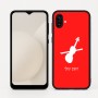 כיסוי בעיצוב אישי עם השם שלך לדגם - Samsung Galaxy A04 בעיצוב כינור