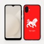 כיסוי בעיצוב אישי עם השם שלך לדגם - Samsung Galaxy A04 בעיצוב מזלות - אריה