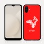 כיסוי בעיצוב אישי עם השם שלך לדגם - Samsung Galaxy A04 בעיצוב רוכב טרקטורונים