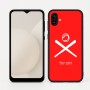 כיסוי בעיצוב אישי עם השם שלך לדגם - Samsung Galaxy A04 בעיצוב כדור בסיס