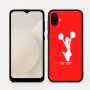 כיסוי בעיצוב אישי עם השם שלך לדגם - Samsung Galaxy A04 בעיצוב מעודדת