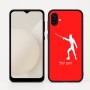 כיסוי בעיצוב אישי עם השם שלך לדגם - Samsung Galaxy A04 בעיצוב לוחם סייף