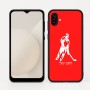 כיסוי בעיצוב אישי עם השם שלך לדגם - Samsung Galaxy A04 בעיצוב שחקן הוקי
