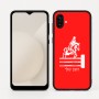 כיסוי בעיצוב אישי עם השם שלך לדגם - Samsung Galaxy A04 בעיצוב רוכב סוסים