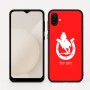 כיסוי בעיצוב אישי עם השם שלך לדגם - Samsung Galaxy A04 בעיצוב פרסה וסוס