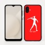 כיסוי בעיצוב אישי עם השם שלך לדגם - Samsung Galaxy A04 בעיצוב זורק כידון