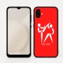 כיסוי בעיצוב אישי עם השם שלך לדגם - Samsung Galaxy A04 בעיצוב לוחמים אולימפיים