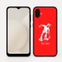 כיסוי בעיצוב אישי עם השם שלך לדגם - Samsung Galaxy A04 בעיצוב ילד סקייטבורד